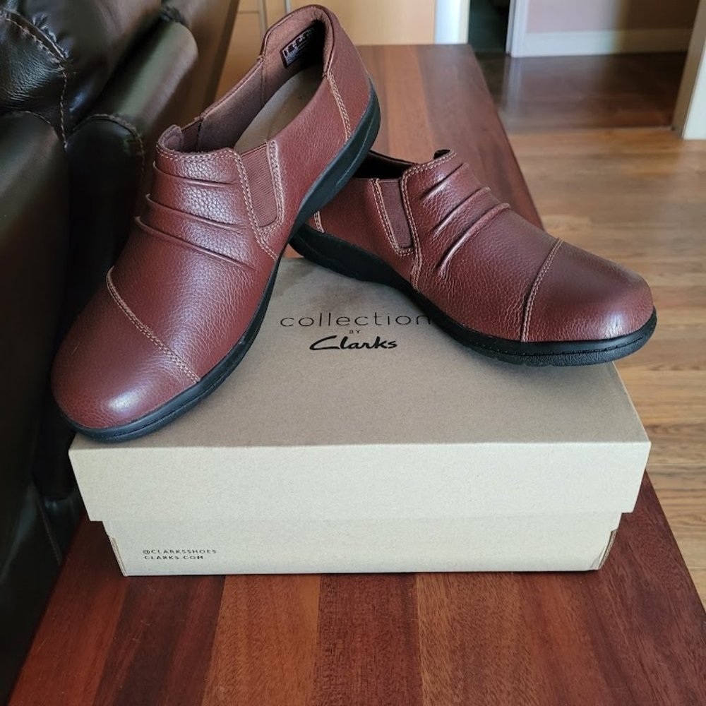 Clarks Cheyn Inca slip-on shoes